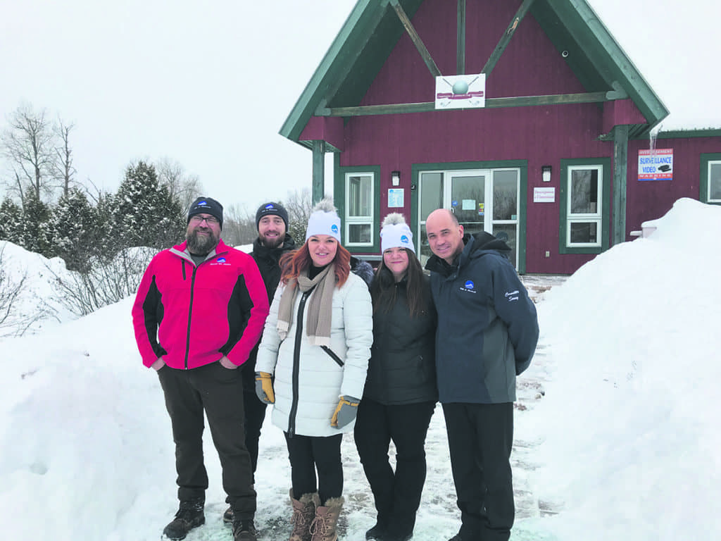 Inauguration du site à Maniwaki