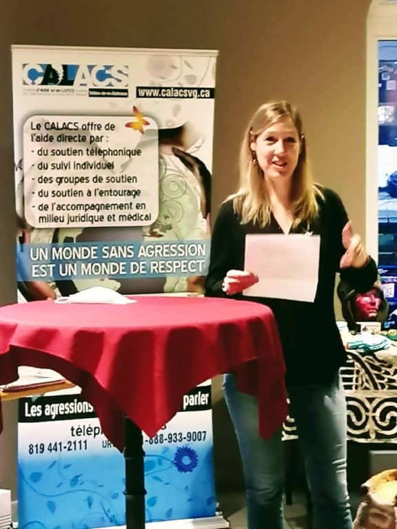 Une soirée si populaire que le CALACS a dû refuser des gens