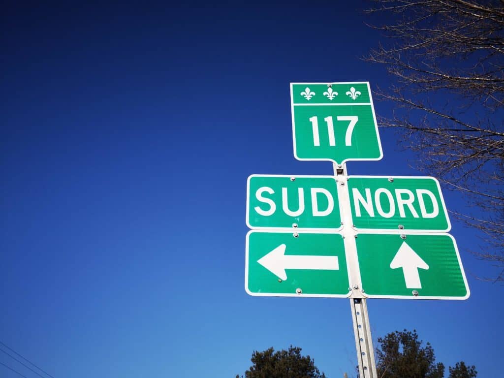 La route 117 maintenant rouverte