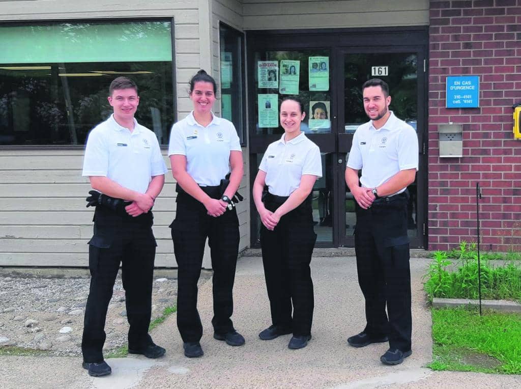 De nouveaux cadets de la SQ dans la région