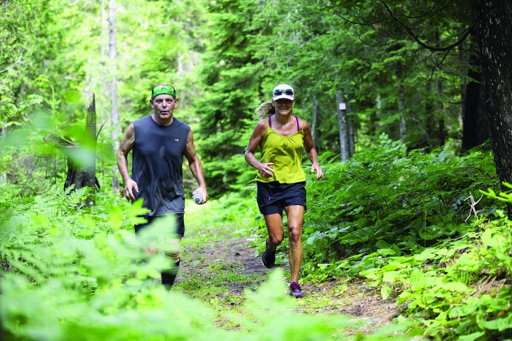 Les coureurs et les randonneurs se disent à l’été prochain