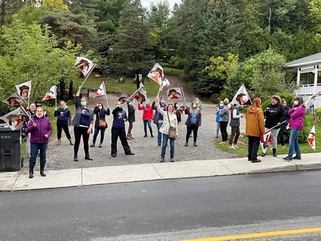 Une première journée de grève