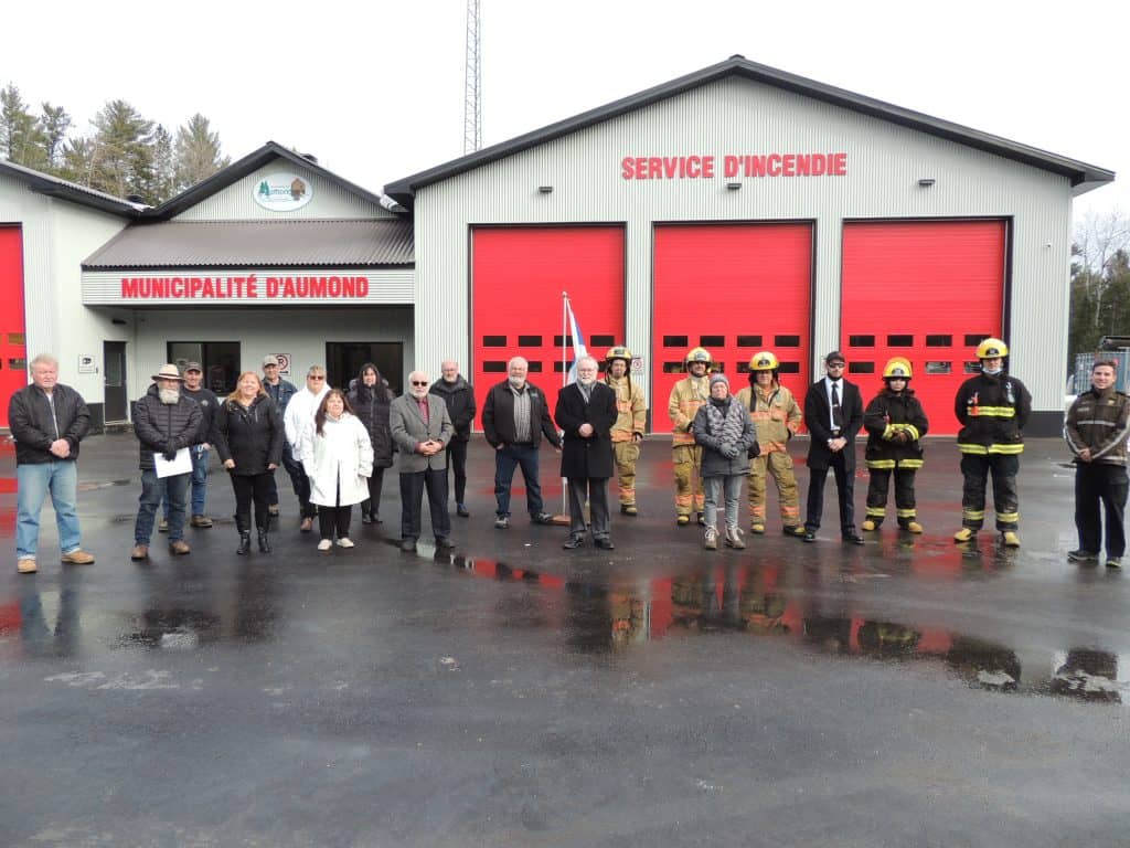 Après deux ans sur le projet, Aumond inaugure sa nouvelle caserne-garage