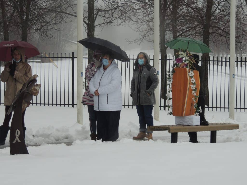 Les 12 jours d’action se concluent par une vigie commémorative à Maniwaki