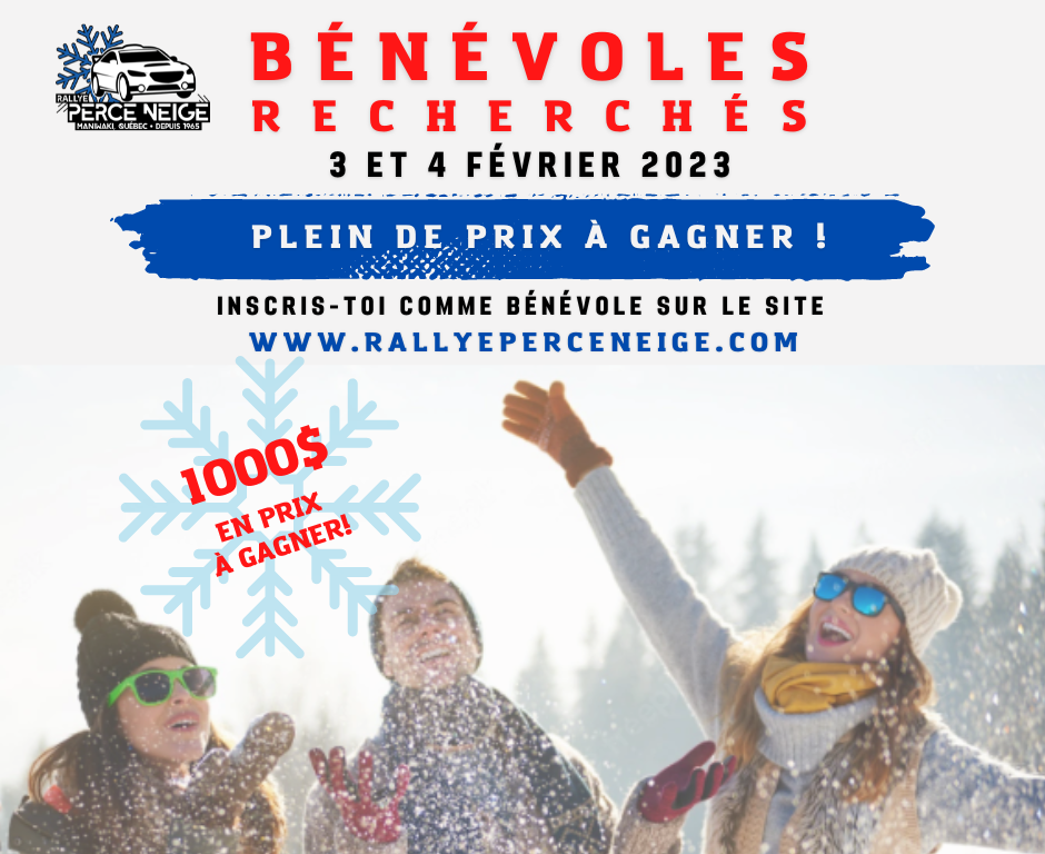 Le Rallye Perce Neige de Maniwaki a besoin de vous