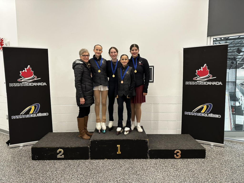 3 patineuses se sont qualifiées pour les championnats provinciaux