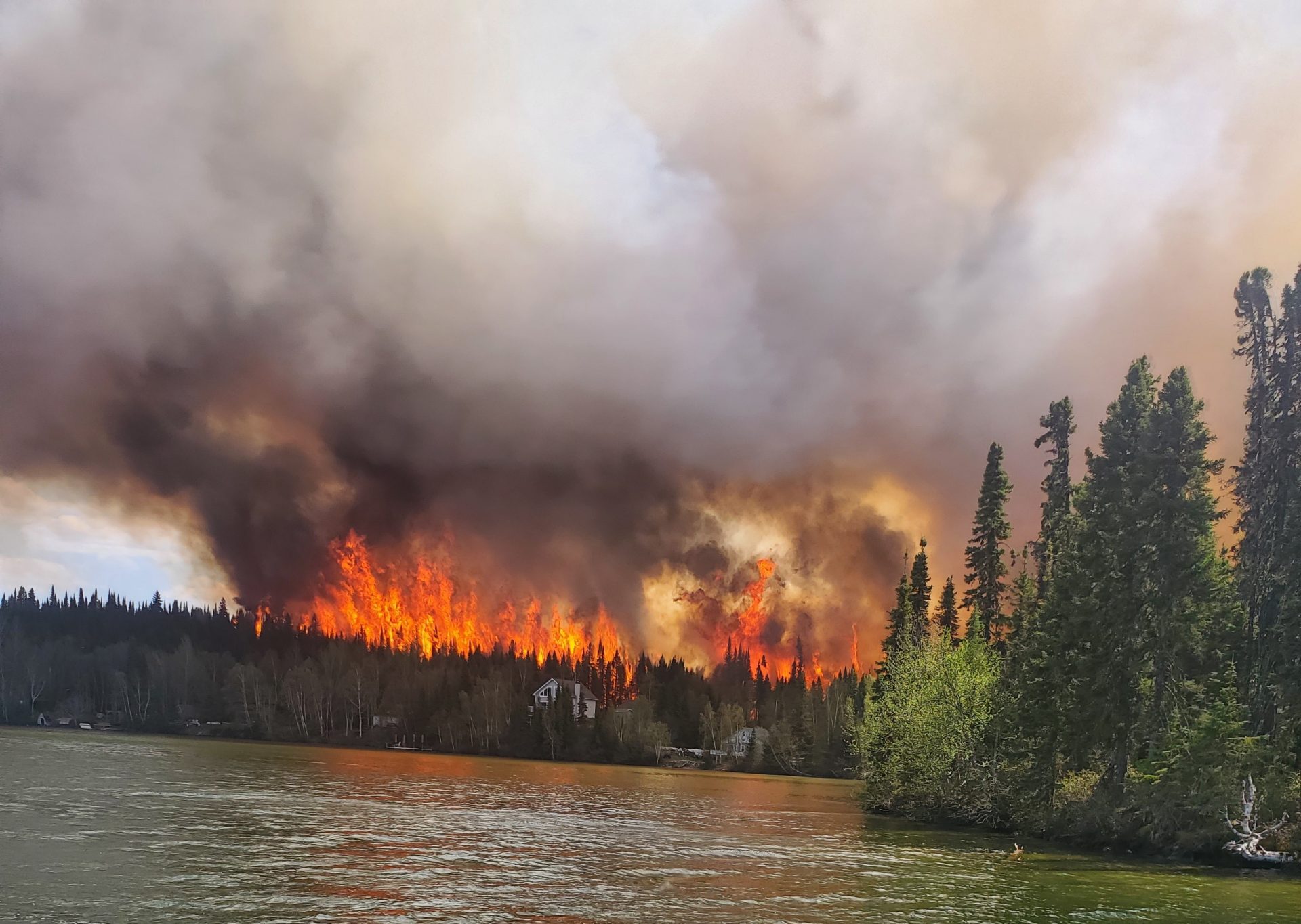 Incendies de forêt en 2023 au Québec et dans La Vallée-de-la-Gatineau