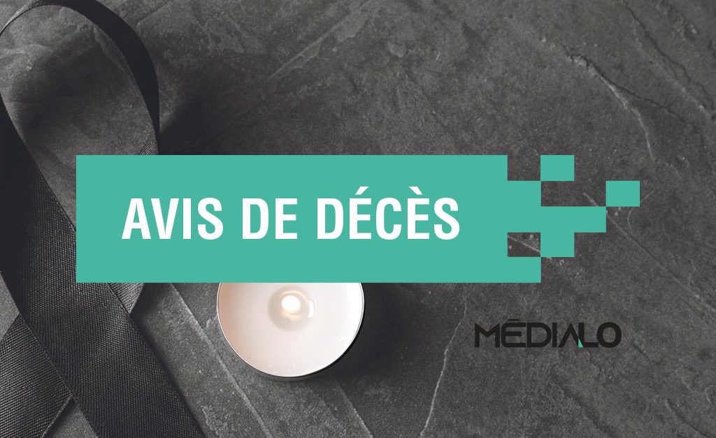 AVIS DE DÉCÈS – M. JEAN-CLAUDE ST-AMOUR